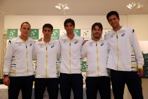 Equipe do Brasil na Davis
