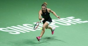Halep final Cingapura