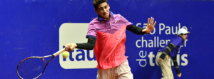 Depois de salvar match point, Orlandinho joga para ir à semi no Challenger de SP