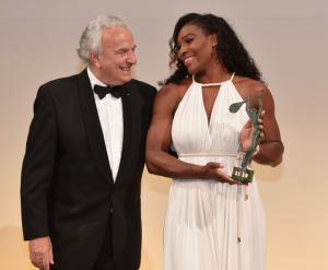 Serena é destaque no Jantar dos Campeões da ITF