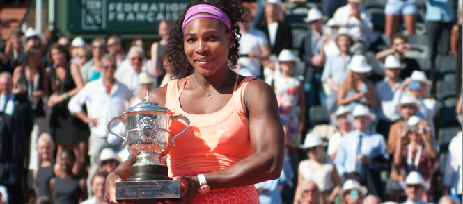 Roland Garros: 20 vezes Serena Williams