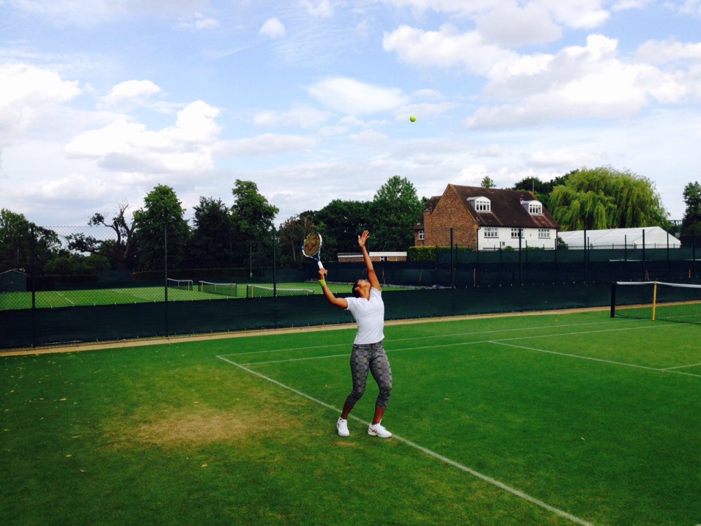 Teliana já treina em Wimbledon e quer top 50