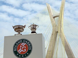 Taças de Roland Garros estarão no Itaquerão neste domingo