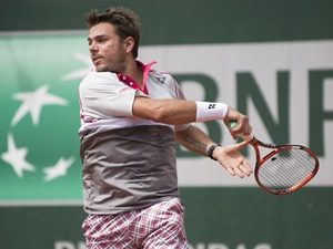 May 29, 2015 Stan Wawrinka of Switzerland in action during the French Open, played at Stade Roland Garros, Paris, France