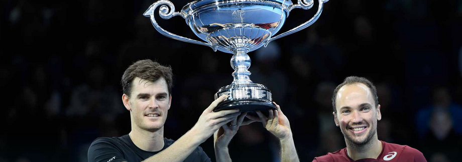 Bruno e Murray encerram temporada e recebem trofeu de no1 em Londres