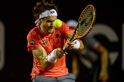 Rio de Janeiro - RJ - 17/02/15 - Rio Open 2015 - Daniel Gimeno Traver (ESP) x David Ferrer (ESP) durante coletiva de imprensa no Rio Open 2015, realizado no Jockey Clube Brasileiro. Foto: AGIF