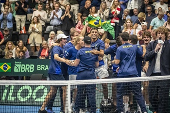 Brasil vence no Masculino Open da Copa do Mundo de Tênis em