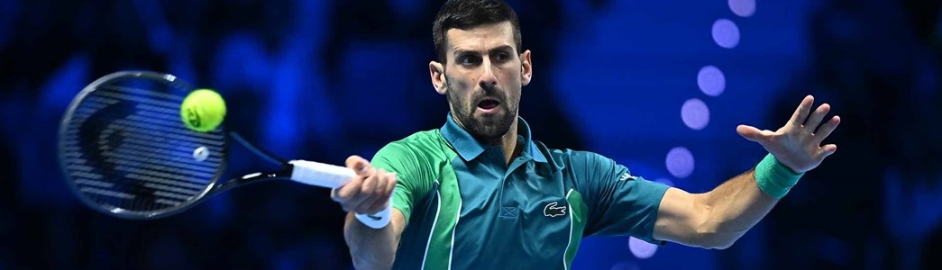 Djokovic e Sinner decidem o ATP Finals, neste domingo, em Turim